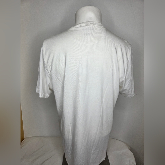 Crazy Shirts Size M and L - White Graphic T-Shirt Colorful Peruvian Escudo - Picture 3 of 11